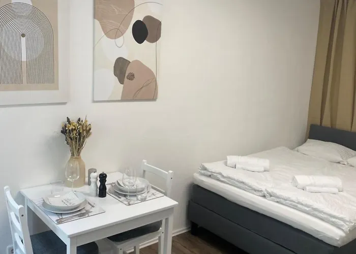 Modernes Studio, Zentral 아파트 뷔르츠부르크